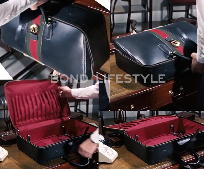 Gucci leather suitcase Bond Lifestyle