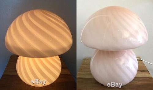 Murano glass sale mushroom lamp
