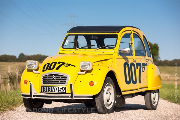 JAMES BOND 007 model film cars FOR YOUR EYES ONLY Citroen 2CV Lotus Peugeot 504 
