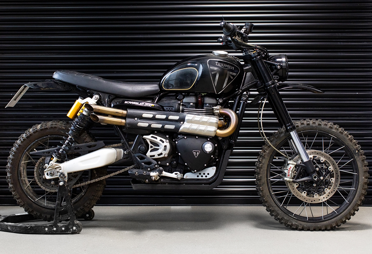 Triumph 007 scrambler for cheap sale