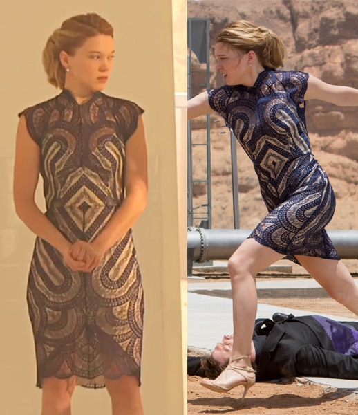 lea seydoux spectre dress