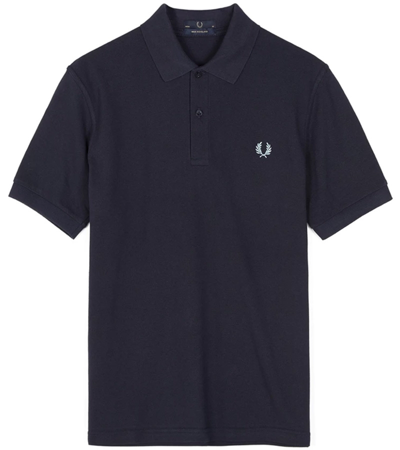 fred perry navy polo