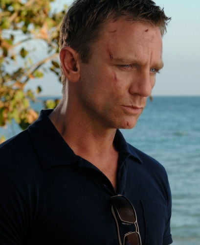 Sunspel Riviera Polo Shirt James Bond Daniel Craig