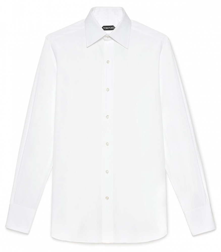 Tom Ford white dress shirt with cocktail cuff Bond Lifestyle
