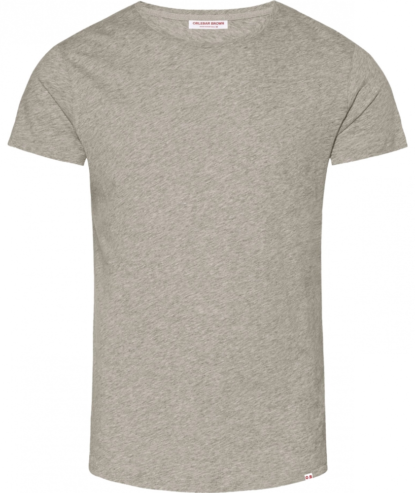 Siliana Basic T-shirt - Dark Grey Melange