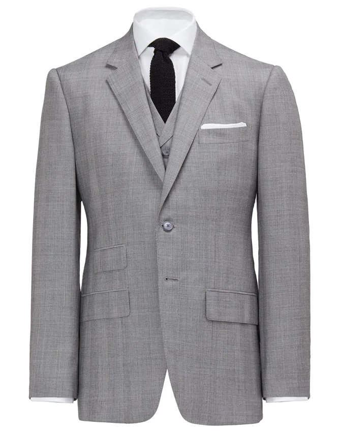 Anthony Sinclair Three-Piece Glen Plaid Suit | Bond Lifestyle