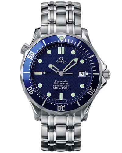 omega watches blue face
