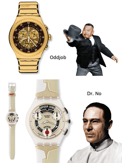 007 swatch villain collection ebay