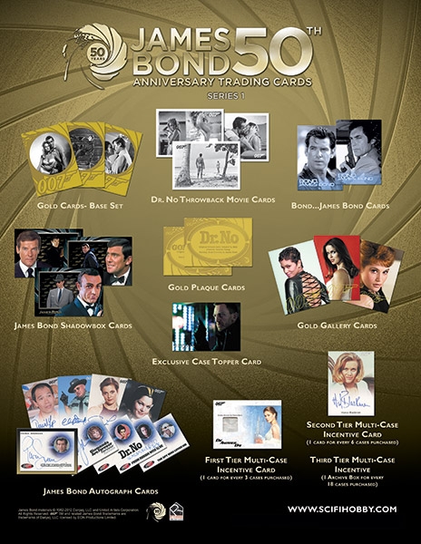 No Throwback Movie Card #019 James Bond 50th Anniversary Series 1 Dr 