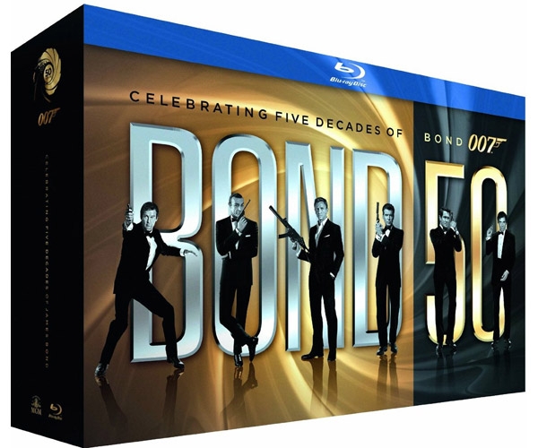 Bond 50: all 22 James Bond Films on Blu-Ray | Bond Lifestyle