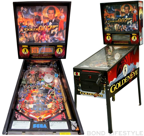 Sega GoldenEye Pinball Machine Bond Lifestyle