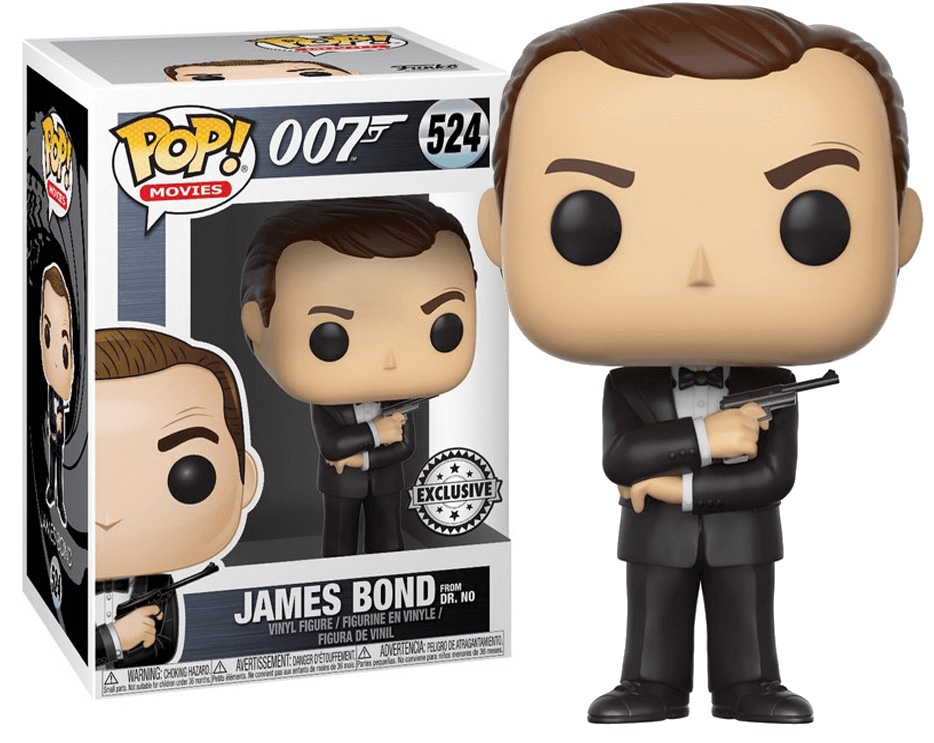 James Bond 007 Funko Pop Vinyl Figur 518 Sean Connery Sammler 9 cm NEU & OVP 