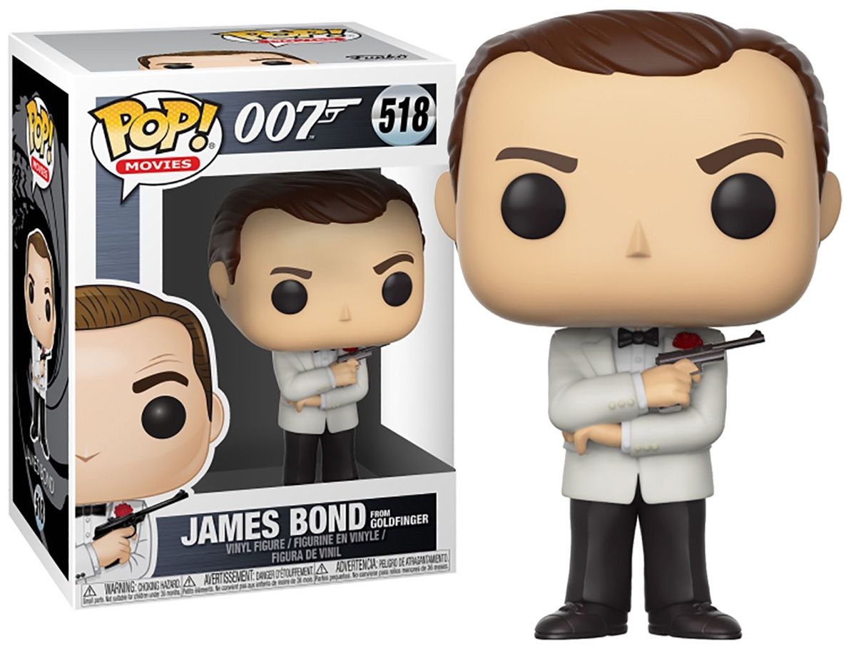Funko Pop Movies James Bond 007 Blofeld 521 and Golden Girl 519 Vinyl Figures for sale online 