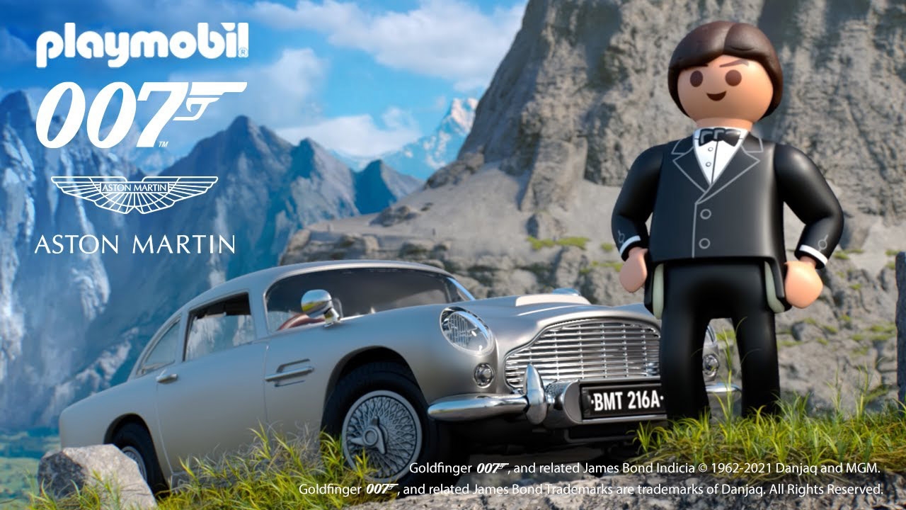 Playmobil Aston Martin DB5 Goldfinger Bond Lifestyle