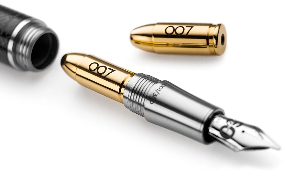 Montegrappa James Bond 007 Spymaster Duo Fountain Pen | Bond Lifestyle