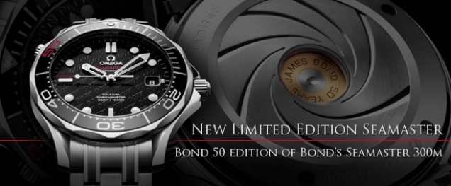 Omega Seamaster Limited Edition 50 Years of Bond