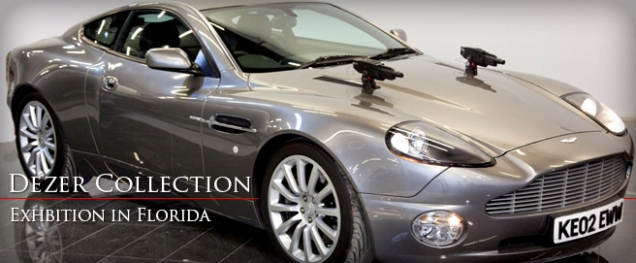 Dezer Collection: largest James Bond vehicle and memorabilia collection in the world. HP
