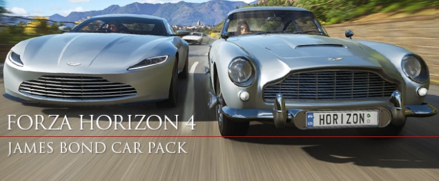 Forza Horizon 4 Ultimate Edition James Bond car pack
