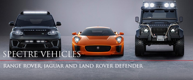 Jaguar Land Rover in Spectre