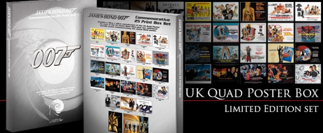 Limited Edition UK Quad Poster Box 