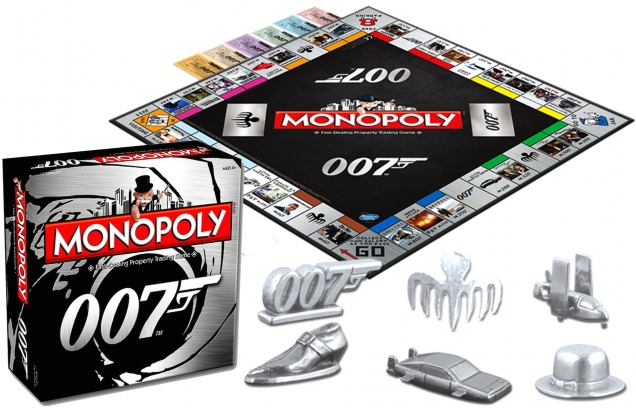 Original Monopoly 007 James Bond Collector's Spécial Edition jeu de plateau jeu NEUF 
