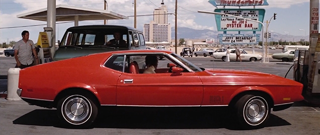 Ford Mustang Mach 1 in the movie Diamonds Are Forever