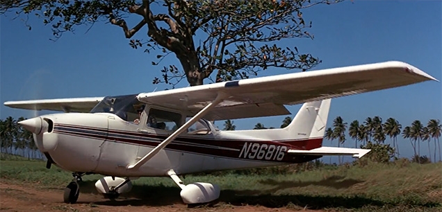 The Cessna 172P Skyhawk in GoldenEye.