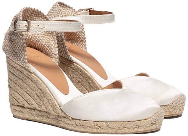 Castaner on sale satin espadrilles