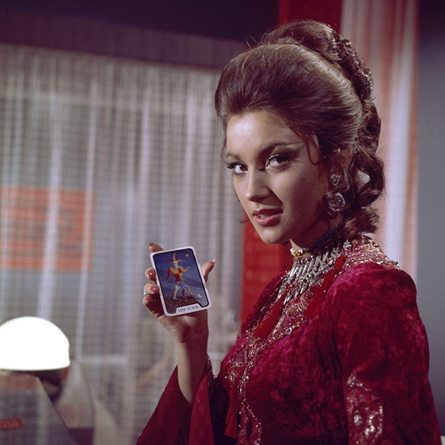 Jane Seymour as Solitaire in Live And Let Die.