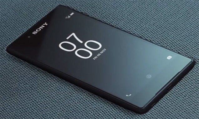 Sony Xperia Z5 in the Made For Bond commercial