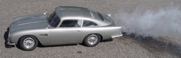 #1 el auto de James Bond Colección-Aston Martin DB5-Buscadores de oro