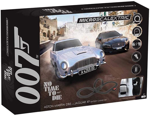 Micro Scalextric James Bond 007 No Time To Die Set Bond Lifestyle