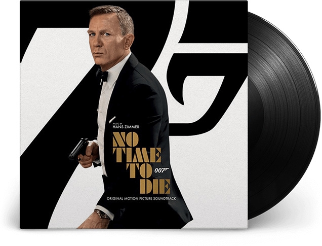 James Bond - No Time To Die Soundtrack Vinyl Disc