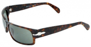 Persol 2720, tortoise frame and green lenses, color code 24/31