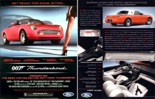 Promotional material for the 007 Thunderbird