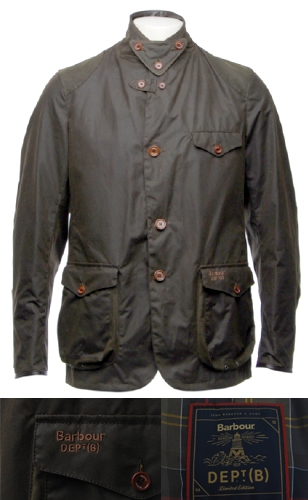 This new model, the Barbour Dept. B Commander / Beacon Sports jacket launched in 2013 is almost identical to the X To Ki To