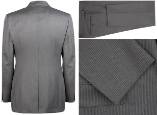 Tom Ford O'Connor Grey Pinstripe Suit