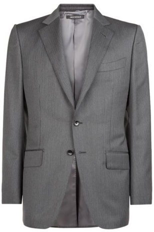 Tom Ford O'Connor Grey Pinstripe Suit