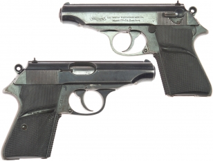 A Walther PP, used by Sean Connery as James Bond in Dr No, offered at Julien's Auctions