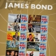 Royale Mail commemorative James Bond stamp sheet