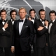 Six James Bond figures at Madame Tussauds Orlando