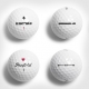 Penfold x Uncrate Heart & Spade Golf Balls