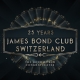 Swiss James Bond Club celebrates their 25 year anniversary with star studded video and event