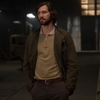 Barbour Beacon Heritage Sports jacket worn by Michiel Huisman in The Age of Adeline