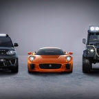 Jaguar Land Rover confirm Jaguar C-X75, Land Rover Sport SVR and Defender Big Foot in SPECTRE