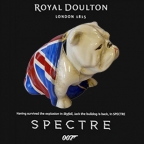 Royal Doulton Jack The Bulldog SPECTRE edition now available