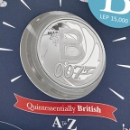 British 10p coins feature James Bond
