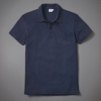 20% OFF Sunspel Riviera Navy Blue Polo Shirt