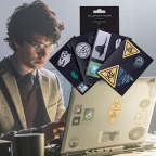 Q's laptop stickers as seen in SPECTRE now available