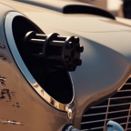 No Time To Die Teaser Trailer Aston Martin DB5 machine gun